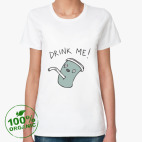 Женская футболка органик