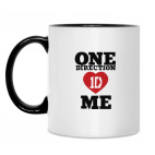 Кружка двухцветная