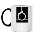 Кружка двухцветная