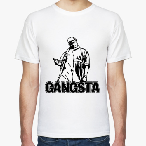 Футболка с принтом Gangsta