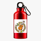 Металлическая бутылка 400 мл UV-DTF