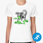 Женская спортивная футболка