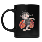 Кружка цветная UV-DTF