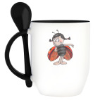 Кружка с ложкой