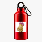 Металлическая бутылка 400 мл UV-DTF