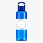 Прозрачная спортивная бутылка