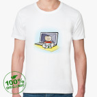 Мужская футболка органик