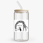 Банка с бамбуковой крышкой