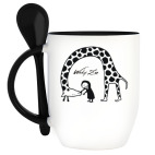 Кружка с ложкой