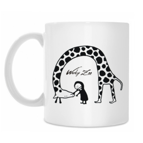 Кружка с принтом Жираф