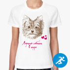 Женская спортивная футболка