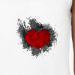 Сердце в краске