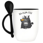 Кружка с ложкой