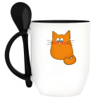 Кружка с ложкой