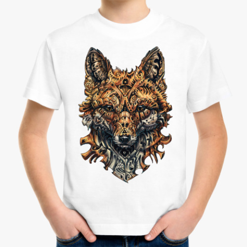 Детская футболка Mechanical Fox