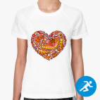 Женская спортивная футболка