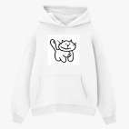 Толстовка худи оверсайз