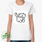 Женская футболка органик