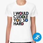 Женская спортивная футболка