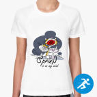 Женская спортивная футболка