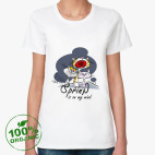 Женская футболка органик