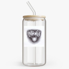 Банка с бамбуковой крышкой