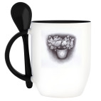 Кружка с ложкой