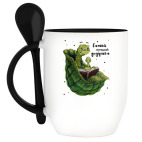 Кружка с ложкой