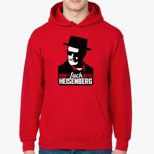 Толстовка худи с принтом Dont fuck with Heisenberg