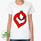 Женская футболка органик