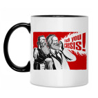 Кружка двухцветная