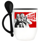 Кружка с ложкой