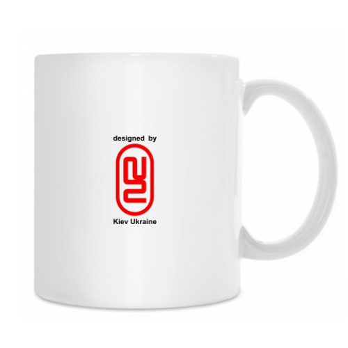 Кружка с принтом 'В жопу кризис!'