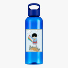 Прозрачная спортивная бутылка