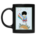 Кружка цветная UV-DTF