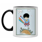 Кружка двухцветная