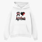 Толстовка худи оверсайз