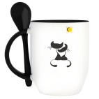 Кружка с ложкой