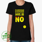 Женская футболка органик