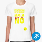 Женская спортивная футболка