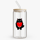 Банка с бамбуковой крышкой