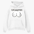 Толстовка худи оверсайз