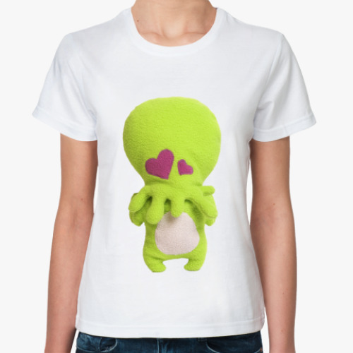 Классическая футболка с принтом  Ктулху