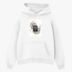 Толстовка худи оверсайз