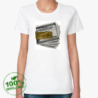 Женская футболка органик