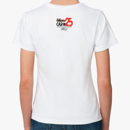 Классическая футболка с принтом I LOVE CHARLES