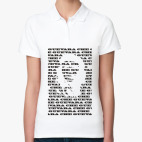 Женская рубашка поло