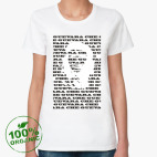 Женская футболка органик