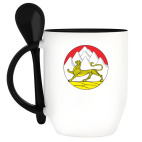 Кружка с ложкой