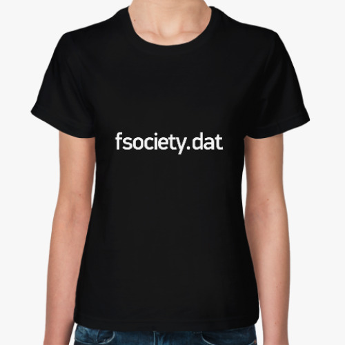 Женская футболка Mr Robot - fsociety - E Corp